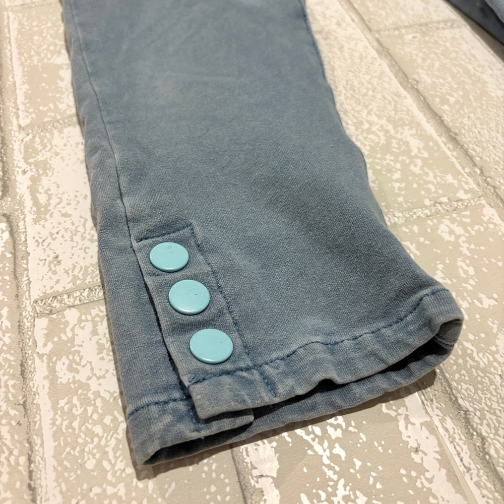 Matilda Jane Just Imagine Cropped Jeggings Jeans Button Detail Size 10 - Picture 2 of 8